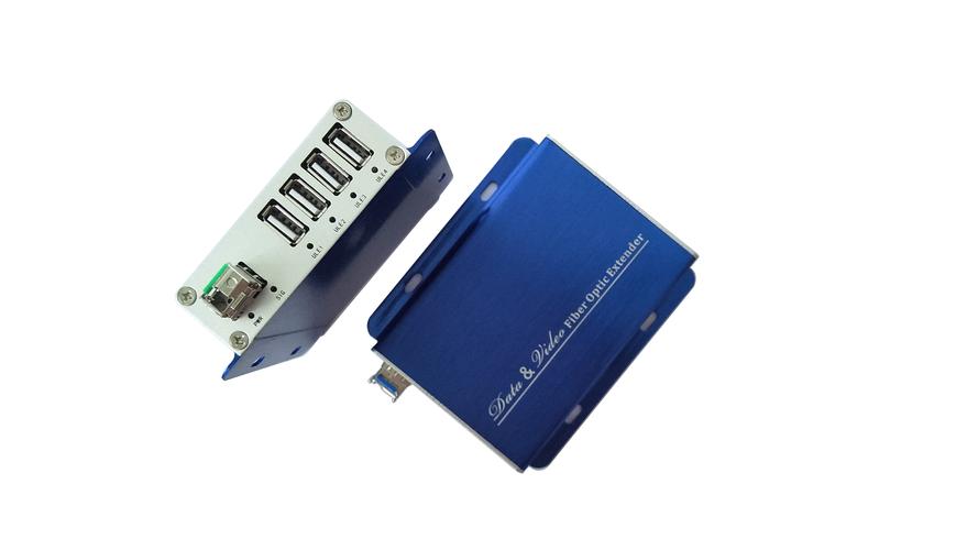 翌特视讯USB2.0光端机延长器 5km单模/多模LC视讯系统全面解析